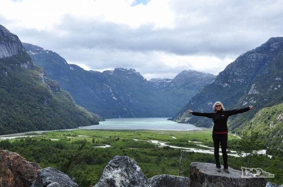 O belíssimo Valle Los Exploradores, perto da Carretera Austral, região de Puerto Rio Tranquilo, no sul do Chile